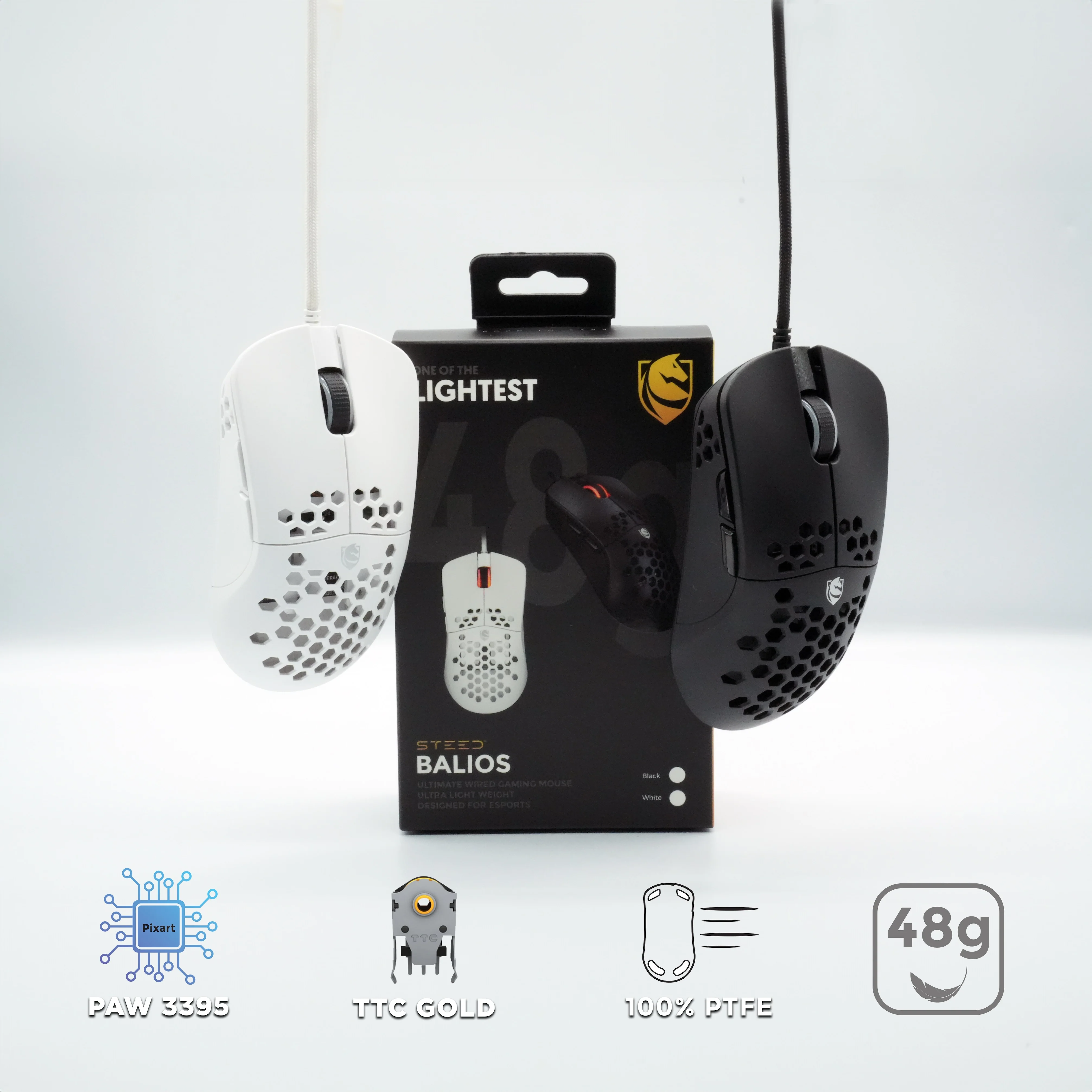 BALIOS Ultralight Wired Gaming Mouse - Image 9